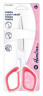 Ножницы для хобби, 17 см, цвет Белый/Розовый (Hemline)