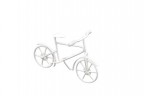 Металлический мини-Велосипед городской, цвет Белый (Scrapberry's) 