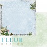 Набор бумаги из коллекции "Краски осени", 12 листов (FLEUR design)