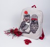 Набор для шитья и вышивания: текстильная сумка "Совушки-подружки", 44*46 см (Матренин посад)