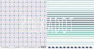 Набор бумаги из коллекции "Глубокое синее море", 14 листов (Polkadot, Россия)
