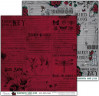 Набор бумаги из коллекции "Лабиринты моей души" основной, 6 листов (Muscari)