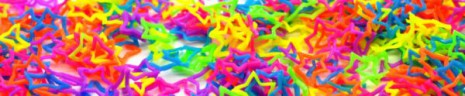 Набор резиночек для плетения "Цветные Звездочки", 600 штук