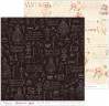 Набор бумаги из коллекции "Рукодельный будуар", 6 листов (Muscari) 