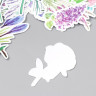 Набор ПВХ высечек на клейкой основе "Полевые цветы", 50 шт. (АртУзор)