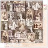 Набор бумаги из коллекции "Vintage wedding", 11 листов (Summer Studio, Россия)