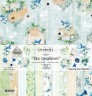 Набор бумаги из коллекции "Sky swallows", 11 листов (Summer Studio, Россия)