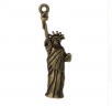 Подвеска металлическая 3D "Статуя Свободы", цвет Античная бронза, 1 шт.