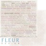 Бумага  из коллекции Наш малыш Девочка "Главные слова" (Fleur Design)