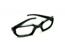 Миниатюрные очки без стекла прямоугольные, цвет в ассортименте, пластик 