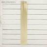 Трессы прямые, длина 40 см, 1 шт., цвет Платиновый блондин