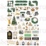 Набор высечек из коллекции "Сканди Новый год", 69 штук (ScrapMania)