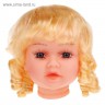 Волосы для кукол (парик), локоны, d=11-12 см, цвет Блондин