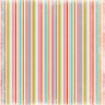 Бумага из коллекции Summer Lovin "Stripes" (Carta Bella)