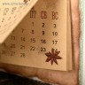 СУПЕР ЦЕНА! Набор для создания календаря "Пряности и радости" 11*22 см (на 2019 год) (Артузор, Россия)  