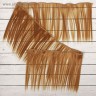 Трессы прямые Короткие, длина 15 см, 100 см, 1 шт., цвет Золотистый блондин