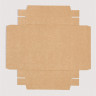 Складная коробка с крышкой, цвет Крафт, 26*26*8 см (АртУзор)