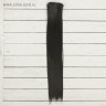 Трессы прямые, длина 40 см, 1 шт., цвет Черный