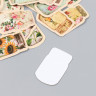 Набор декоративных бумажных наклеек "Баночки с воспоминаниями", 46 штук (Китай)