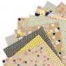 Набор бумаги 15*15 см из коллекции Geometric "Kraft", 32 листа (Papermania) 