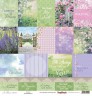 Набор бумаги из коллекции "Цветущий Сад", 12 листов АНГЛ (Scrapberry's)