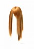 Волосы для кукол (парик с челкой) Элит, D=7 см, цвет Светло-Медный