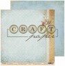 Набор бумаги 20*20 см из коллекции "Семейный архив", 8 листов (CraftPaper)