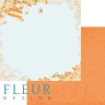 Набор бумаги из коллекции Дыхание осени, 12 листов  (Fleur Design) 