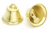Миниатюрный колокольчик, металл, цвет Золото/Серебро D=2,9 см, 1 штука