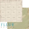 Набор бумаги из коллекции Новогодняя ночь, 12 листов (Fleur Design) 
