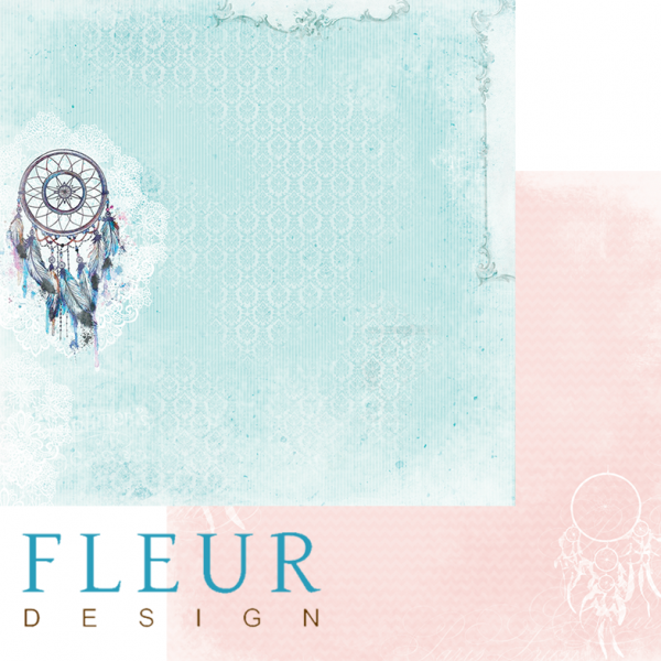 Бумаги из коллекции Веление сердца "Ловец снов" (FLEUR design)