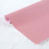 Кожзам переплетный с тиснением "вельвет", под ткань, цвет Розовый матовый, размер по выбору (Италия)  