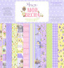 Набор бумаги из коллекции "Моя весна" базовый, 6 листов (Muscari)