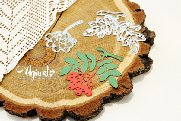 Ножи для вырубки "Рябинка малая" (Agiart, Россия) 
