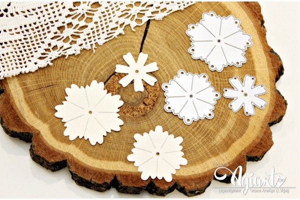 Нож для вырубки "Набор цветов №7" (Agiart, Россия)  