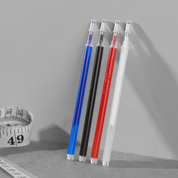 Набор стержней, термоисчезающие, 4 шт, цвет белый/красный/чёрный/синий (Артузор) 