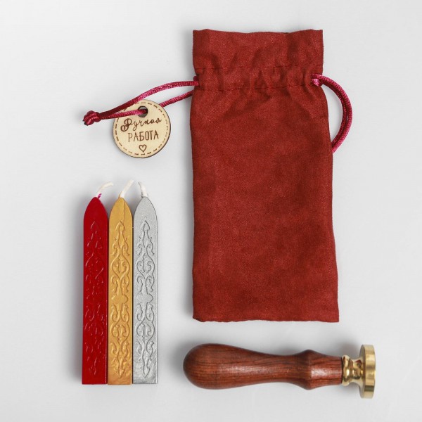 Набор сургуча и оснастки "С Новым годом!"