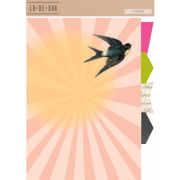 Набор разделителей для альбома-журнала из коллекции La De Dah (Grant Studios)