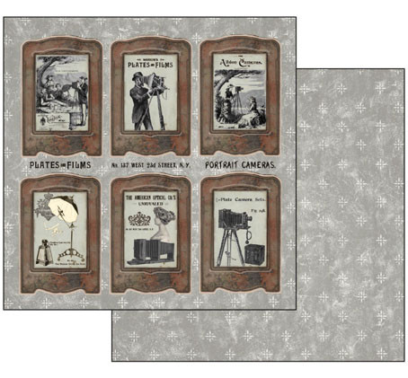 Бумага для скрапбукинга "Фотография" (Stamperia)