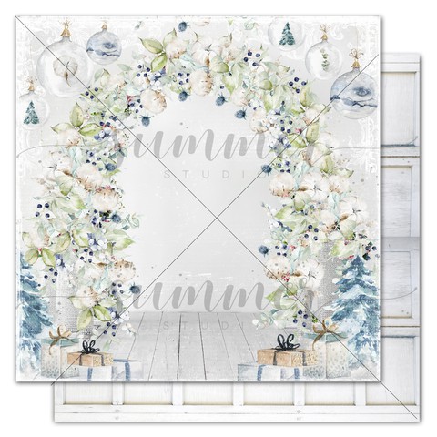 Бумага из коллекции "Northern lights" Holiday (Summer Studio, Россия)  