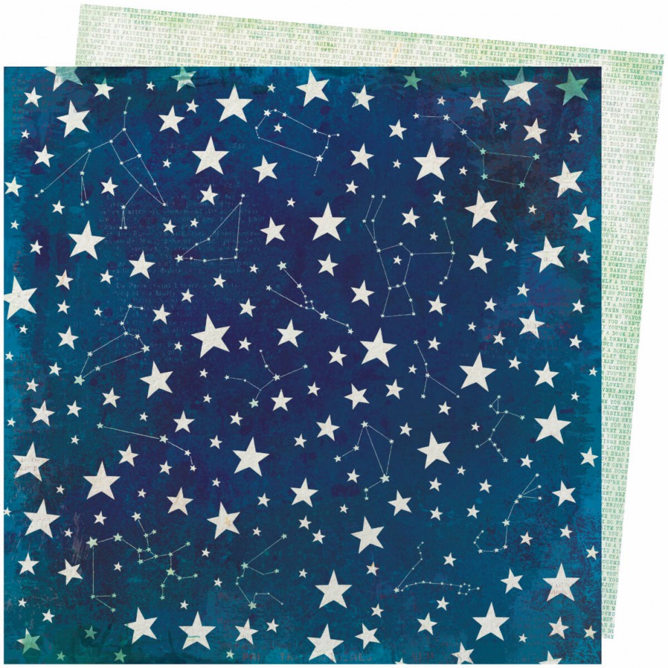 Бумага Stardust из коллекции "Storyteller" (Vicki Boutin, American Crafts)