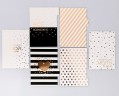Картонные разделители для планера в наборе «Чёрно‒белое настроение», 14,5*21 см (АртУзор)  
