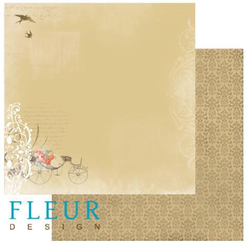 Бумага из коллекции Цветущая весна "Утренняя прогулка" (Fleur Design)
