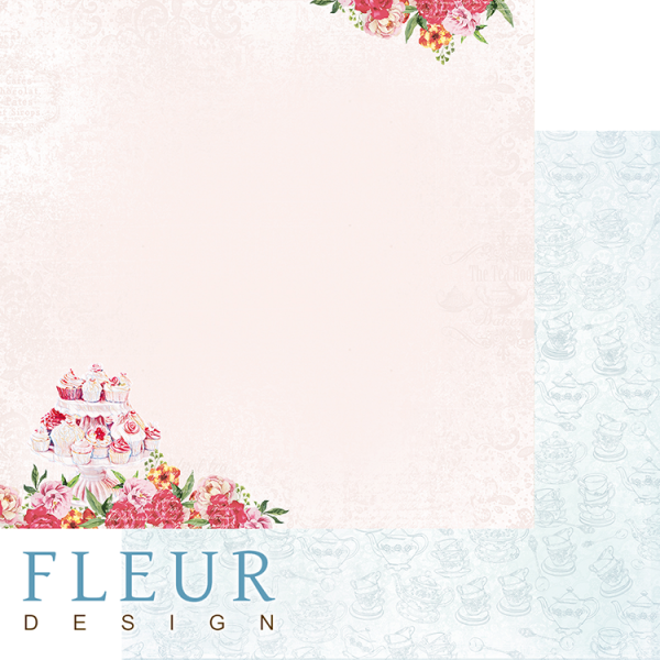 Бумага из коллекции "Зефир" Маленькие слабости (FLEUR design)