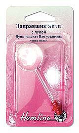 Заправщик нити с лупой, 1 шт (Hemline) 
