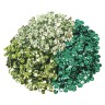 Набор пайеток "Классика" 6 мм, цвет Оттенки зеленого, 30 г (Остров сокровищ)