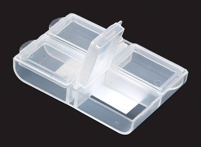 Контейнер для хранения мелочей 4-секционный