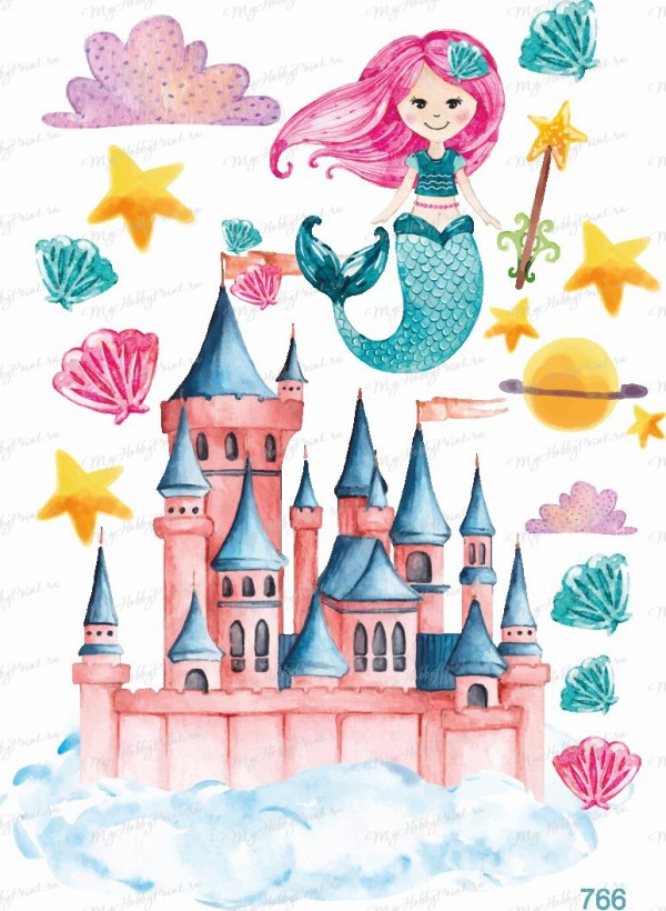 Декупажная карта А4 #766 (My Hobby Point)