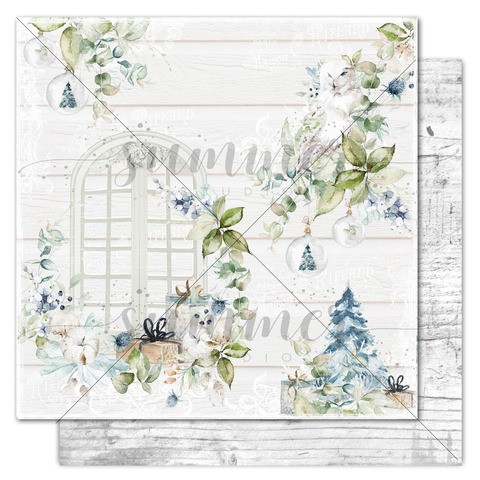 Бумага из коллекции "Northern lights" North house (Summer Studio, Россия)  