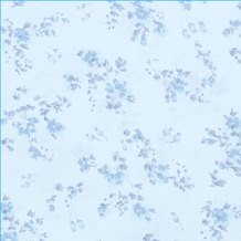 Бумага дизайнерская "Веточки и ягоды на голубом"